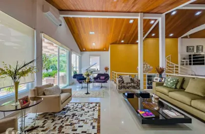 Casa em condomínio fechado com 5 quartos à venda na alameda das camélias, --, alphaville, santana de parnaíba por r$ 3.500.000