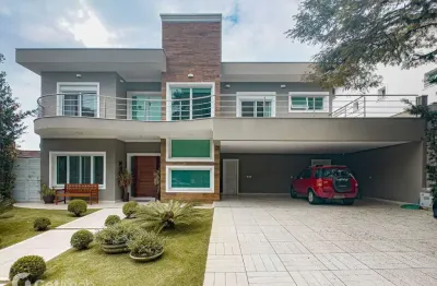 Casa em condomínio fechado com 4 quartos à venda na alameda campinas, 56, alphaville, santana de parnaíba por r$ 4.800.000