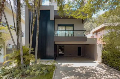 Casa em condomínio fechado com 6 quartos à venda na alameda itanhaém, 1317, alphaville, santana de parnaíba por r$ 6.500.000