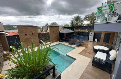 Casa em condomínio fechado com 4 quartos à venda na alameda ubatuba, 872, alphaville, santana de parnaíba por r$ 4.256.000