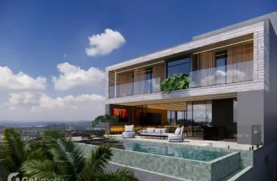 Casa em condomínio fechado com 4 quartos à venda na alameda das sapucaias, --, alphaville, santana de parnaíba por r$ 14.000.000