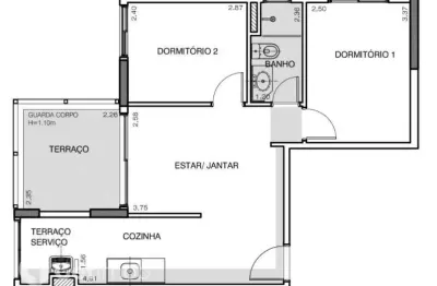 Apartamento com 2 quartos à venda na rua bueno de andrade, 662, aclimação, são paulo por r$ 612.000