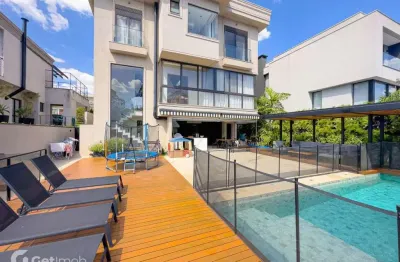 Casa em condomínio fechado com 4 quartos à venda na Rua Gard, --, Tamboré, Santana de Parnaíba por R$ 7.400.000