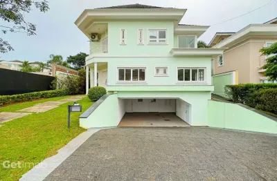 Casa em condomínio fechado com 4 quartos para alugar na alegrete, 259, alphaville, santana de parnaíba por r$ 22.000