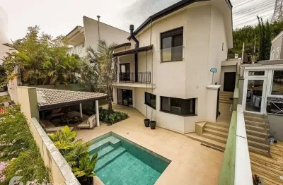 Casa em condomínio fechado com 3 quartos à venda na alameda dos girassóis, 343, alphaville, santana de parnaíba por r$ 4.000.000