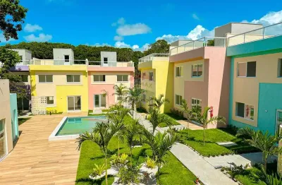 B6 - Casa Triplex em Condomínio, 121 m2 de Área Privativa com 02 Quartos , Terraço e Garden