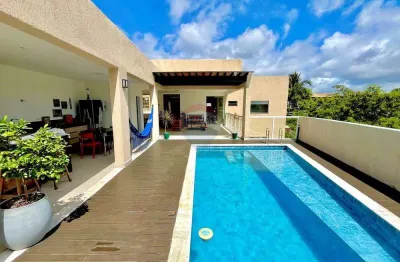 Vilas do atlântico casa de alto padrão com 460m² de área total - oportunidade