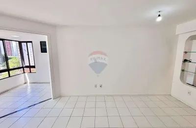 Apartamento na pituba 3/4, 1 suíte, 3 banheiros, portaria 24h, garagem coberta e solta: conforto e comodidade numa localização estratégica.