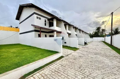 Casa duplex nova na praia do flamengo - 3/4 com suite, condominio fechado