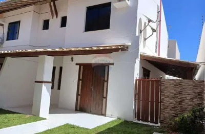 Venda de casa duplex em condomínio fechado – village vilas do mar, 4 quartos, no miragem/buraquinho – l. de freitas/ba