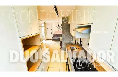 Lindooo apartamento - 1º andar  - reformado - mobiliado - varanda -duo salvador norte