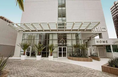 Apartamento com 1 dormitório para alugar, 32 m² por r$ 3.350,00/mês - centro - curitiba/pr