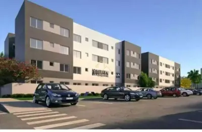 Apartamento com 2 dormitórios à venda, 40 m² por r$ 160.000,00 - jardim itaqui - campo largo/pr