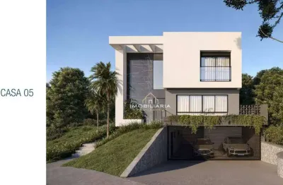 Casa com 4 dormitórios à venda, 401 m² por r$ 4.980.000,00 - santa felicidade - curitiba/pr