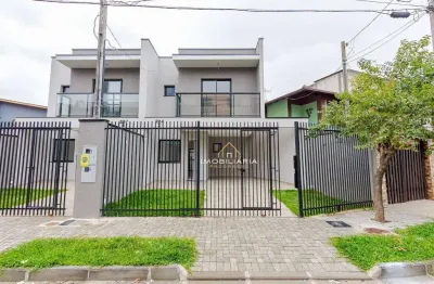 Sobrado com 2 dormitórios à venda, 96 m² por r$ 535.000 - fazendinha - curitiba/pr