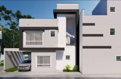 Sobrado com 3 dormitórios à venda, 120 m² por r$ 720.000,00 - uberaba - curitiba/pr