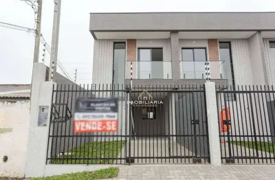 Sobrado com 3 dormitórios à venda, 104 m² por r$ 579.000,00 - cajuru - curitiba/pr