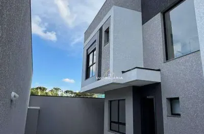 Sobrado com 3 dormitórios à venda, 93 m² por r$ 695.000,00 - cidade industrial de curitiba - curitiba/pr