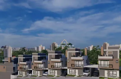Casa com 3 dormitórios à venda, 128 m² por r$ 1.049.000 - mercês - curitiba/pr