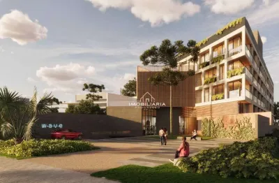 Apartamento garden com 1 dormitório à venda, 22 m² por r$ 750.400,00 - água verde - curitiba/pr