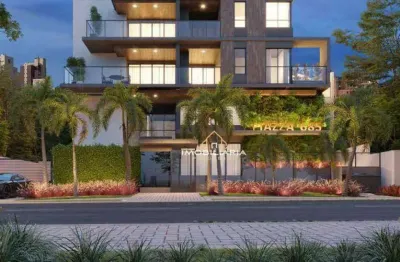 Apartamento garden com 3 dormitórios à venda, 174 m² por r$ 2.663.000,00 - água verde - curitiba/pr