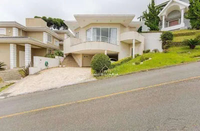 Casa com 4 dormitórios, 431 m² - venda por r$ 3.300.000,00 ou aluguel por r$ 17.666,25/mês - taboão - curitiba/pr