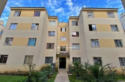 Apartamento com 2 dormitórios à venda, 47 m² por r$ 195.000 - ganchinho - curitiba/pr