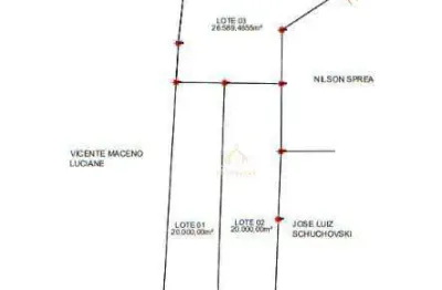 Terreno à venda, 20000 m² por r$ 1.700.000 - ferraria - campo largo/pr