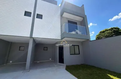 Sobrado com 3 dormitórios à venda, 120 m² por R$ 650.000 - Uberaba - Curitiba/PR