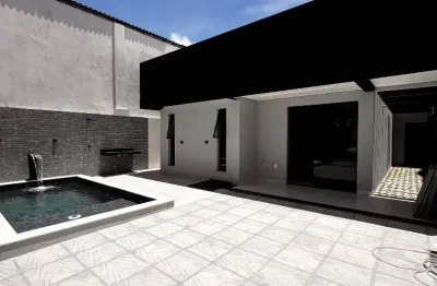 Casa com piscina em mangabeira 3 quartos a 15 minutos das praias cabo branco