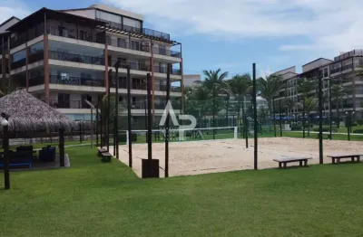 Apartamento pé na areia à venda no bairro porto das dunas - aquiraz/ce