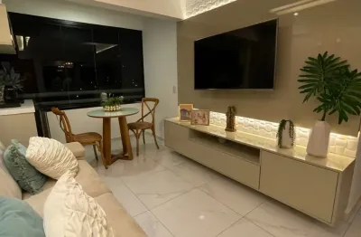 Apartamento reformado no condomínio sun river- em natal - riviera
