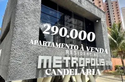Apartamento à venda no condomínio metropolis em candelária - natal