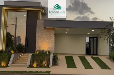 Casa em condomínio fechado com 3 quartos à venda no residencial village damha iii, araraquara , 179 m2 por r$ 1.380.000