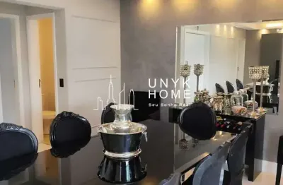 Apartamento a venda com varanda gourmet e 4  suítes em condomínio clube