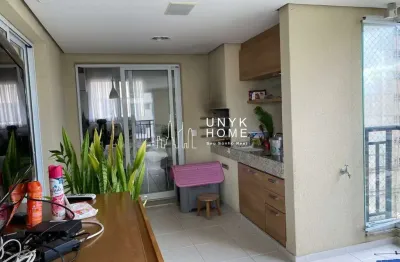 Apartamento com 3 suítes, vista livre e varanda gourmet na vila romana