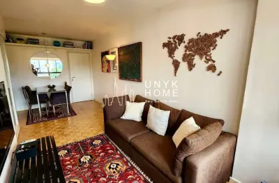 Apartamento mobiliado de 38m² com 1 dormitório e 1 vaga / itaim bibi