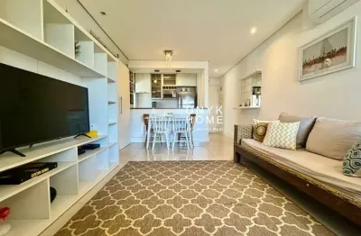 Venda ou locação, decorado e mobiliado, 2 suítes, 2 vagas, 57m², vila olímpia, perto da faria lima