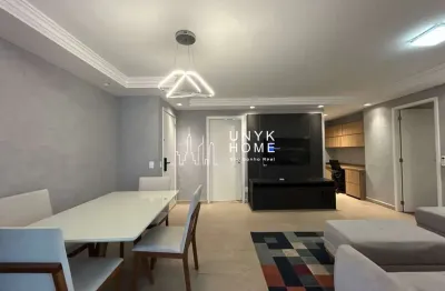 Apartamento mobiliado a venda e locação, em condomínio clube - 3 dormitórios 1 suíte.