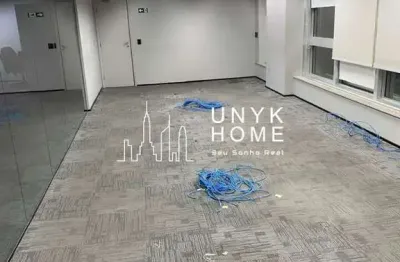 Sala comercial de 459 m² para locação no itaim bibi | padrão corporativo