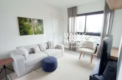 Apartamento novo e mobiliado para locação em pinheiros | 74m², 2 dormitórios e 1 vaga