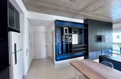 Apartamento mobiliado de 71m² no itaim bibi com 1 vaga para locação.