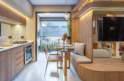Entrada parcelada! apartamento com 2 dormitórios lazer completo na lapa