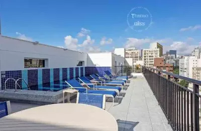 Apartamento com 1 dormitório à venda, 24 m² por r$ 388.000,00 - higienópolis - são paulo/sp