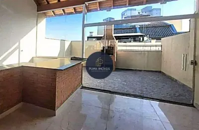 Excelente cobertura no bairro campestre em santo andré