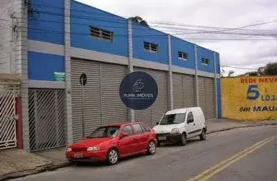 Excelente oportunidade de negócio,galpão com 475m2 para venda ou locação em Mauá