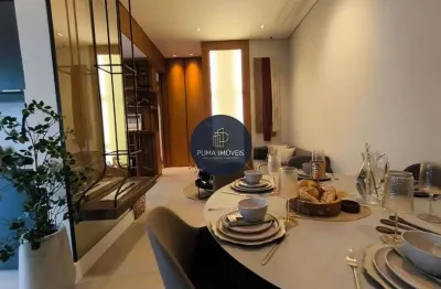 Apto porteira fechada novo a venda! alto padrão c/ quintal e jacuzzi 168m²