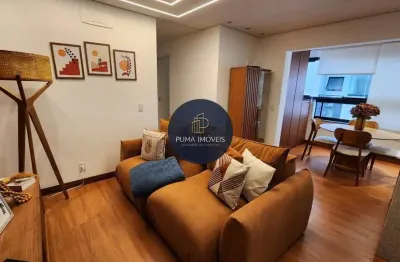 Apartamento impecável no baeta neves- 2 suítes+lavabo - 60m²