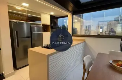 Cobertura duplex mobiliada – alto padrão – centro de sbc - venda ou locação
