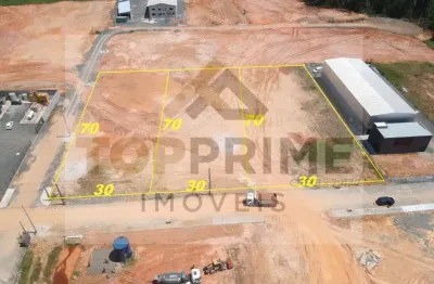 Maravilhoso lote industrial br 101 bairro corveta - araquari
